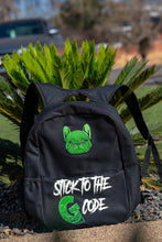 Load image into Gallery viewer, Grinch Gcode back pack