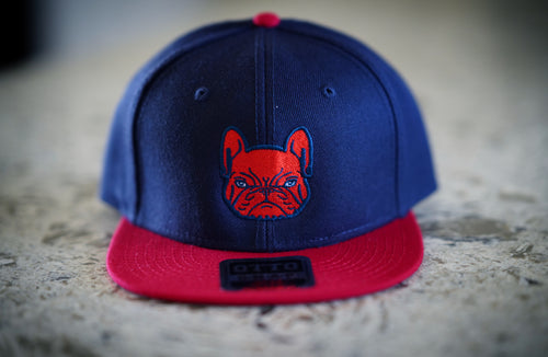 Navy Blue ,Red Head