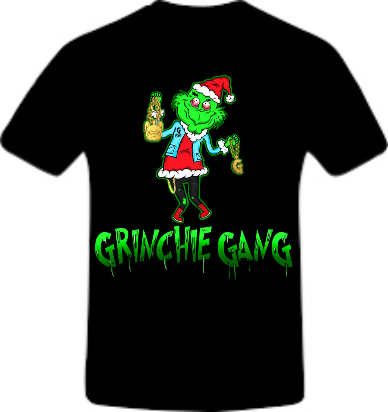 Gangsta Grinch Tee
